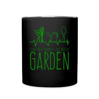 Galabauer Gardener Therapy Horticulture - Full Colour Mug - black - Front