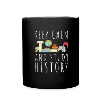 Research Historian Museum Curator And Archivist - Full Colour Mug - black - Front