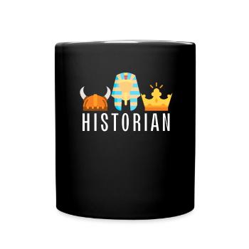 Research Historian Museum Curator And Archivist - Full Colour Mug - black - Front