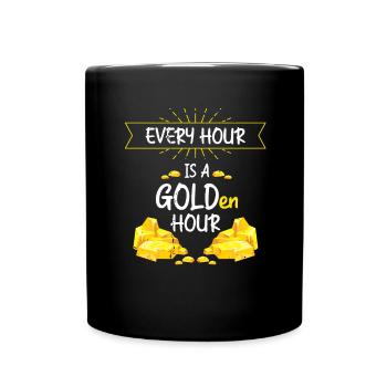 Chercheurs d'or Panning Gold Gold Mining Designs - Mug uni - noir - Devant
