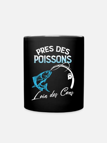 Près Des Poissons - Mug uni - noir