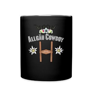 Allgäu Randonnée Escalade Allgäuer - Mug uni - noir - Devant