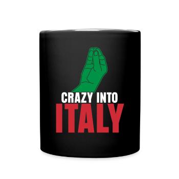Italie Sardaigne Sicile Corse - Mug uni - noir - Devant