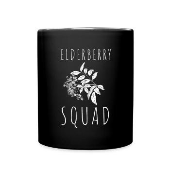 Sirop de sureau Boisson Flu Sambucus Homéopathe - Mug uni - noir - Devant