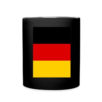Germany Flag Germany German Flag German - Full Colour Mug - black - Front