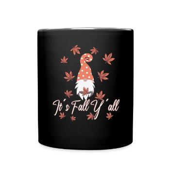 Amoureux des elfes Thanksgiving Fall - Mug uni - noir - Devant