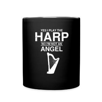 Conceptions de joueurs de harpe pour les conceptions de joueurs de harpe - Mug uni - noir - Devant
