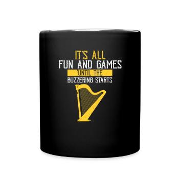 Conceptions de joueurs de harpe pour les conceptions de joueurs de harpe - Mug uni - noir - Devant
