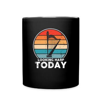 Conceptions de joueurs de harpe pour les conceptions de joueurs de harpe - Mug uni - noir - Devant