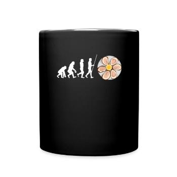 Oyster Shuck Shucking Seafood And Clam Digger - Full Colour Mug - black - Front