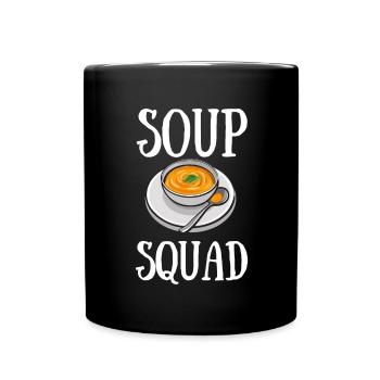 Canned Soup Liquid Food Cook Restaurant Food Lover - Tasse einfarbig - Schwarz - Vorne