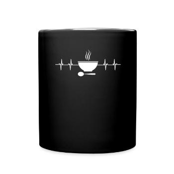 Canned Soup Liquid Food Cook Restaurant Food Lover - Tasse einfarbig - Schwarz - Vorne