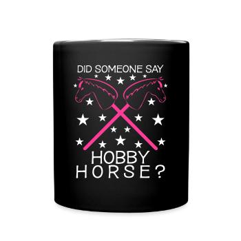 Hobby Horse Hobby Horse Blague Hobbyhorse - Mug uni - noir - Devant