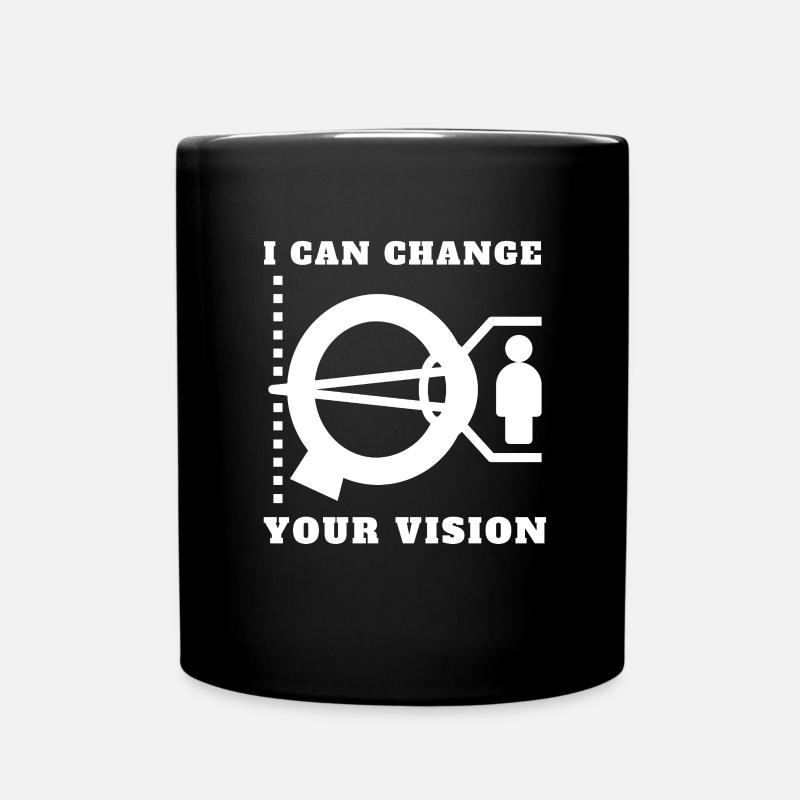 Ophthalmologist Optometrist Optometry And Optician - Tasse einfarbig - Schwarz