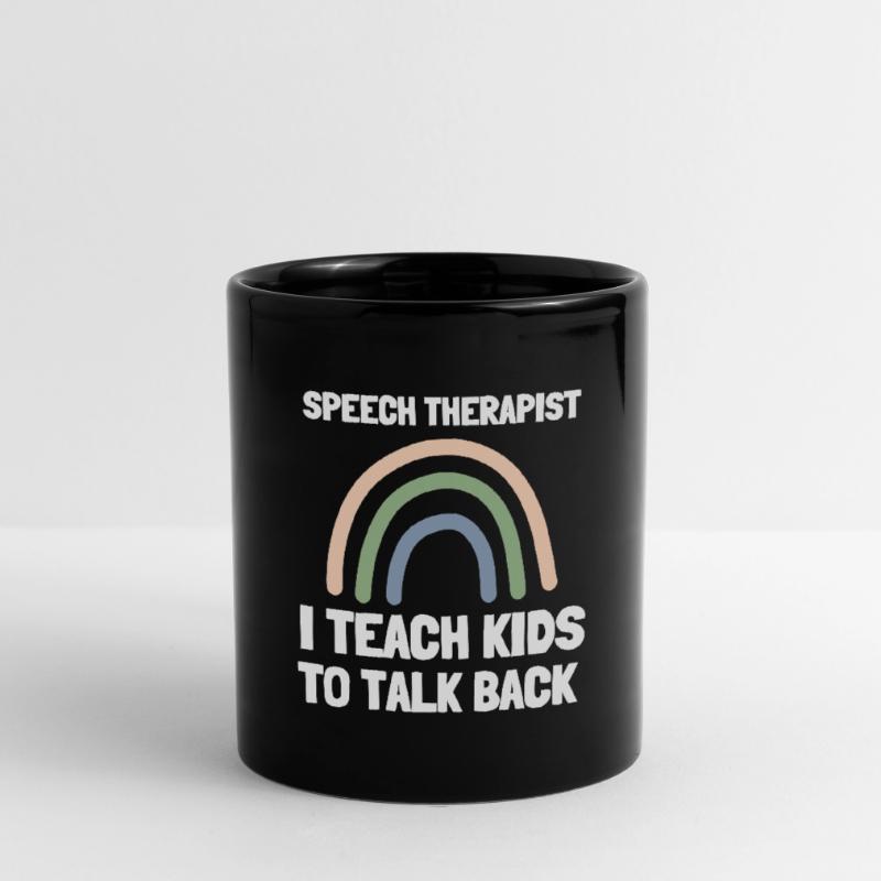 Speech Language Pathologist Speech Therapy SLP Full Colour Mug