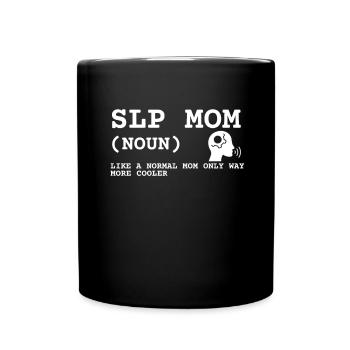 Speech Language Pathologist Speech Therapy SLP - Tasse einfarbig - Schwarz - Vorne