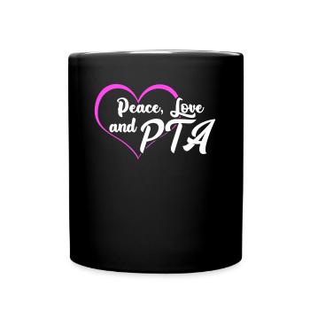 PTA Pharmazie Witz Apotheke - Tasse einfarbig - Schwarz - Vorne