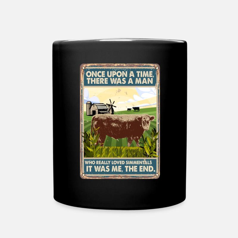 Race de vache Loved Simmentals - Mug uni - noir