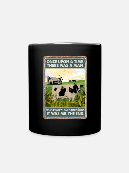 Race de vache Holstein aimés - Mug uni - noir