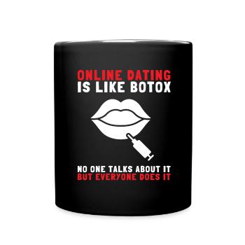 Botox Plastic Surgery And Aesthetic Nurse Injector - Full Colour Mug - black - Front