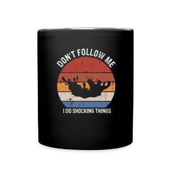 Pool Guy Design für Poolboy und Poolreiniger - Tasse einfarbig - Schwarz - Vorne