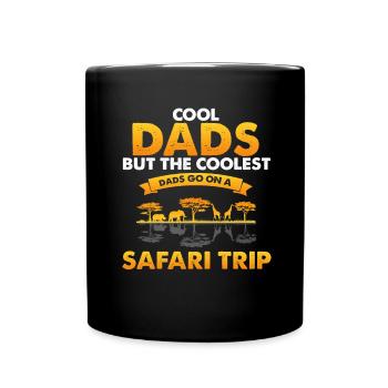 Conception de voyage en famille africaine pour l’Afrique - Mug uni - noir - Devant