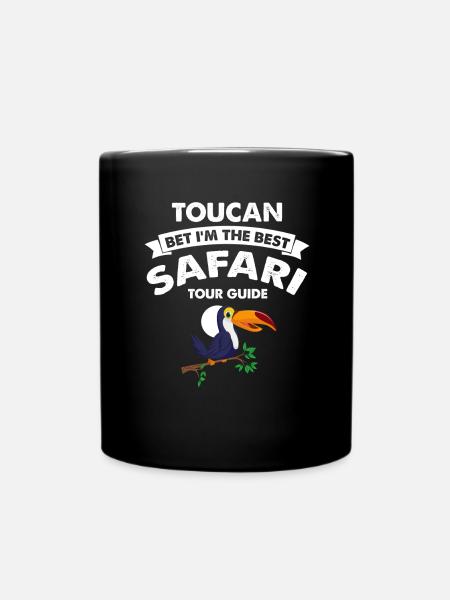 Afrikanische Familienreise Design für Afrika - Tasse einfarbig - Schwarz