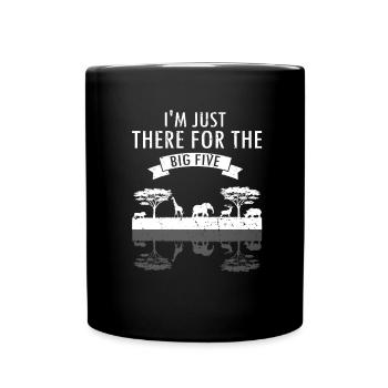 Safari Family Holiday Design pour l’Afrique Savannah - Mug uni - noir - Devant