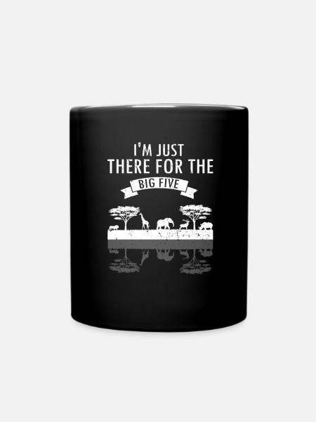 Safari Family Holiday Design pour l’Afrique Savannah - Mug uni - noir