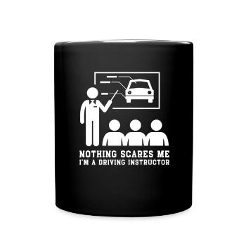 Driving Instructor Driver Car Parking Exam Driving - Tasse einfarbig - Schwarz - Vorne