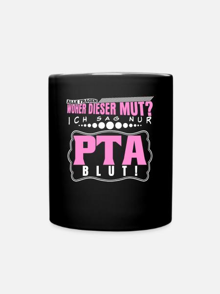 PTA Witz Apothker Apotheke - Tasse einfarbig - Schwarz