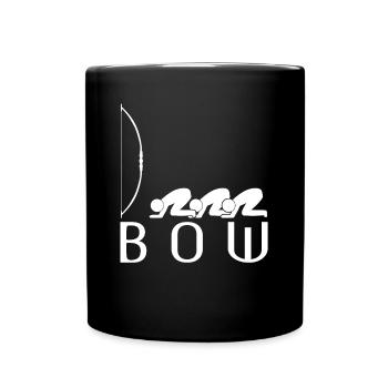 3D Archery Bow Archery - Full Colour Mug - black - Front