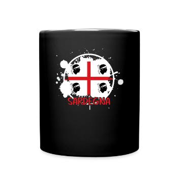 Sardegna Flag Sardinia Sardinia - Full Colour Mug - black - Front