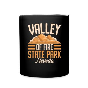 Valley Of Fire State Park Nevada USA Bundesstaat A - Full Colour Mug - black - Front