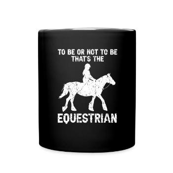 Conception Clydesdale pour clydesdale Riders - Mug uni - noir - Devant