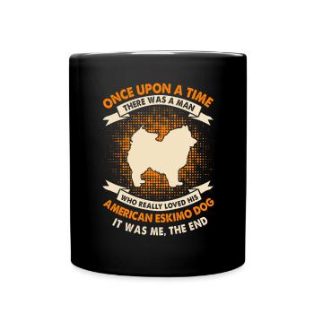 Il était une fois - Esquimau américain - Mug uni - noir - Devant
