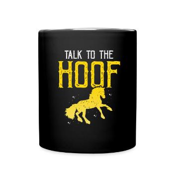 Conception Clydesdale pour clydesdale Riders - Mug uni - noir - Devant