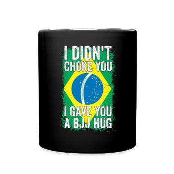 Martial Arts BJJ Brazilian Jiu Jitsu - Tasse einfarbig - Schwarz - Vorne