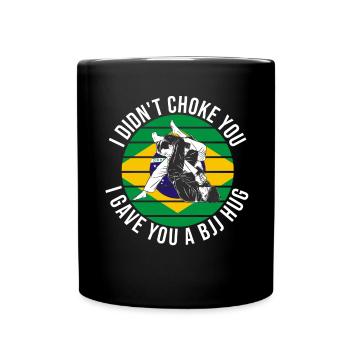 Martial Arts BJJ Brazilian Jiu Jitsu - Tasse einfarbig - Schwarz - Vorne