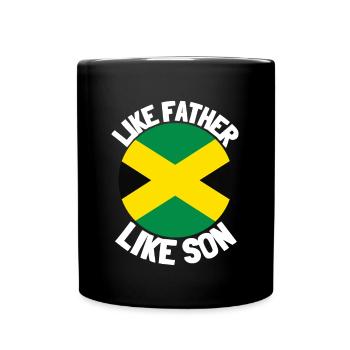 Comme Père Comme Fils Origine Origine Origine Des Pères Fête des Pères - Mug uni - noir - Devant