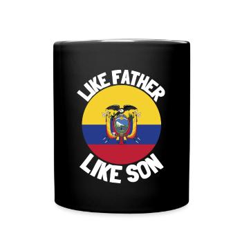 Comme Père Comme Fils Origine Origine Origine Des Pères Fête des Pères - Mug uni - noir - Devant