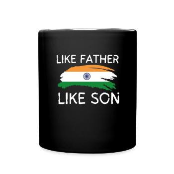 Comme Père Comme Fils Origine Origine Origine Des Pères Fête des Pères - Mug uni - noir - Devant