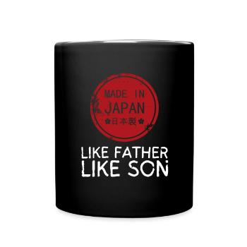 Comme Père Comme Fils Origine Origine Origine Des Pères Fête des Pères - Mug uni - noir - Devant
