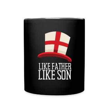 Comme Père Comme Fils Origine Origine Origine Des Pères Fête des Pères - Mug uni - noir - Devant