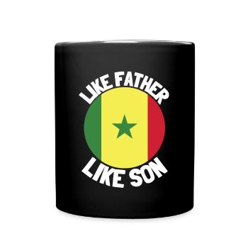 Comme Père Comme Fils Origine Origine Origine Des Pères Fête des Pères - Mug uni - noir - Devant