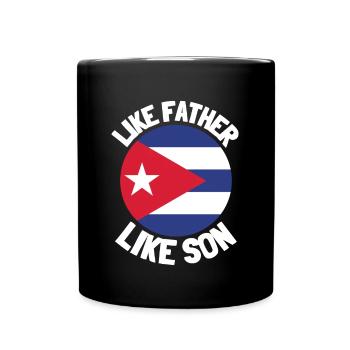 Comme Père Comme Fils Origine Origine Origine Des Pères Fête des Pères - Mug uni - noir - Devant