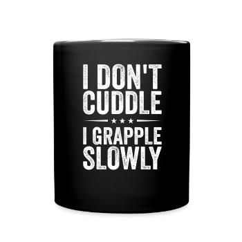 Martial Arts BJJ Brazilian Jiu Jitsu - Tasse einfarbig - Schwarz - Vorne