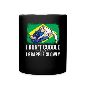 Martial Arts BJJ Brazilian Jiu Jitsu - Tasse einfarbig - Schwarz - Vorne