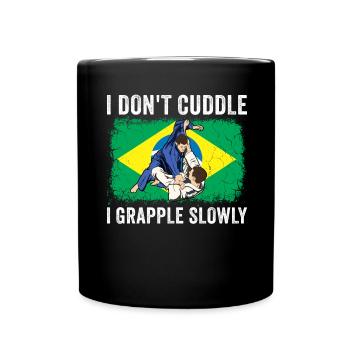 Martial Arts BJJ Brazilian Jiu Jitsu - Tasse einfarbig - Schwarz - Vorne