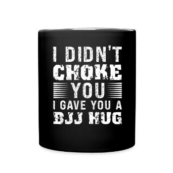 Martial Arts BJJ Brazilian Jiu Jitsu - Tasse einfarbig - Schwarz - Vorne